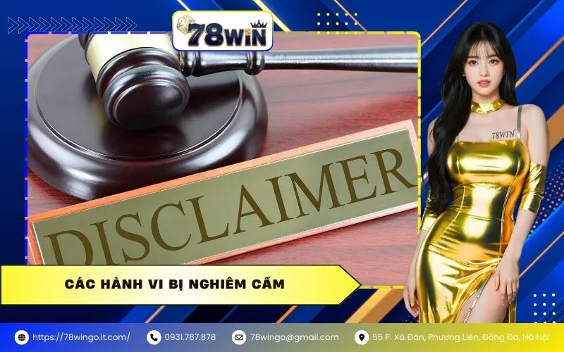 Các hành vi bị nghiêm cấm