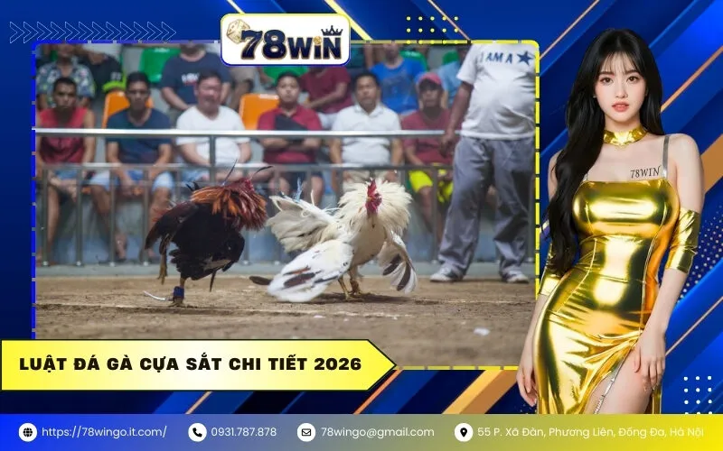 Luật Đá Gà Cựa Sắt Chi Tiết 2026