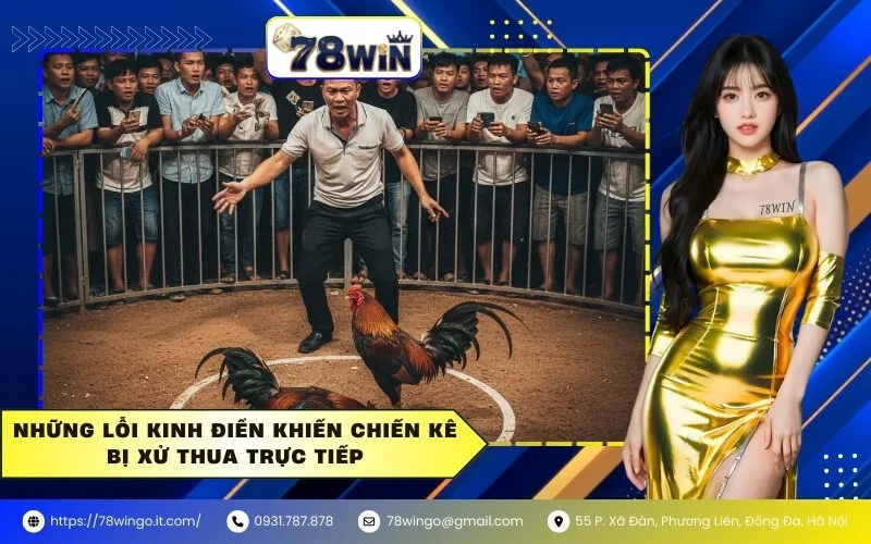 Những Lỗi Kinh Điển Khiến Chiến Kê Bị Xử Thua Trực Tiếp