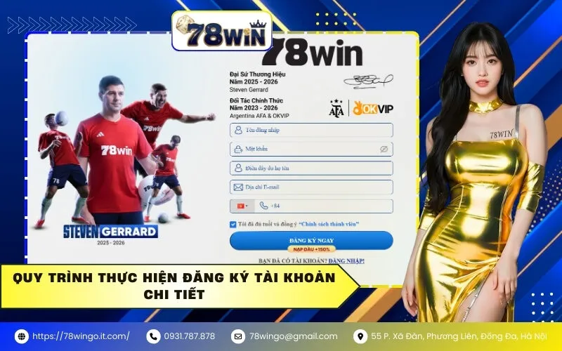 Quy trình thực hiện đăng ký tài khoản chi tiết